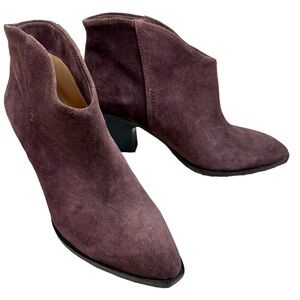 Belle by‎ Sigerson Morrison Lamar Suede Leather Booties
